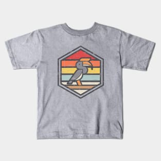 Retro Badge Hornbill Light Kids T-Shirt